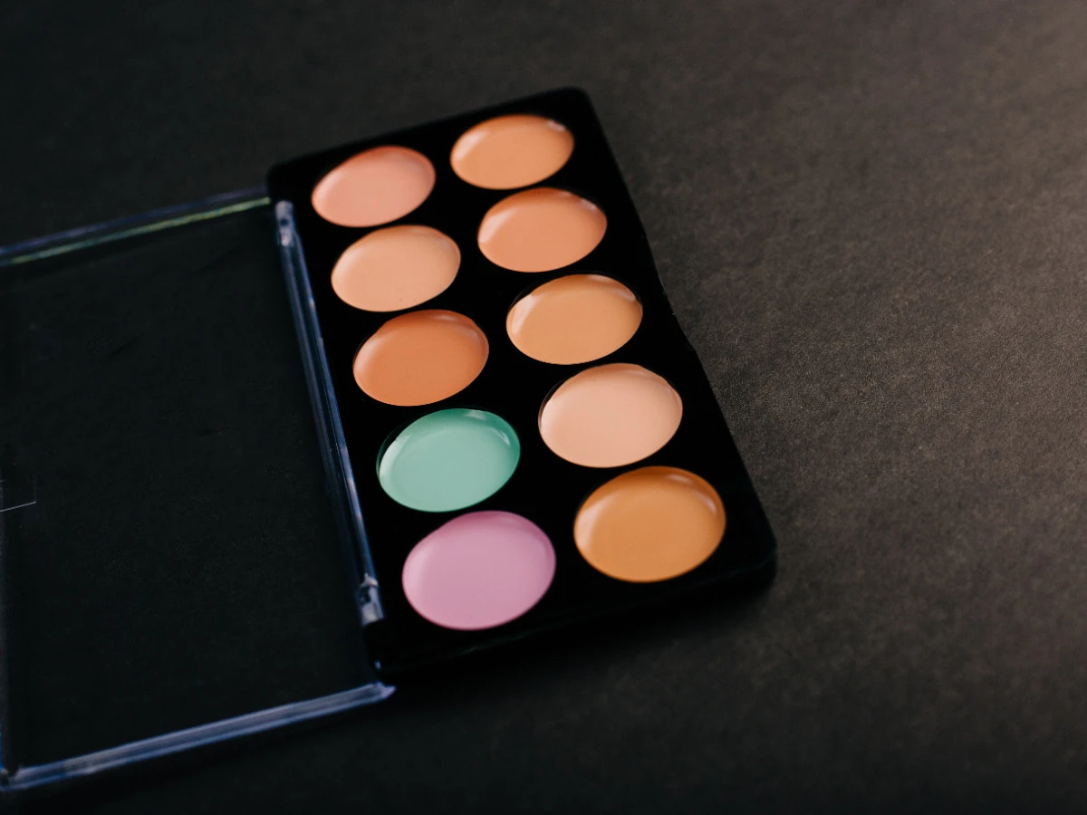  Palette mit Color Corrector Farben 