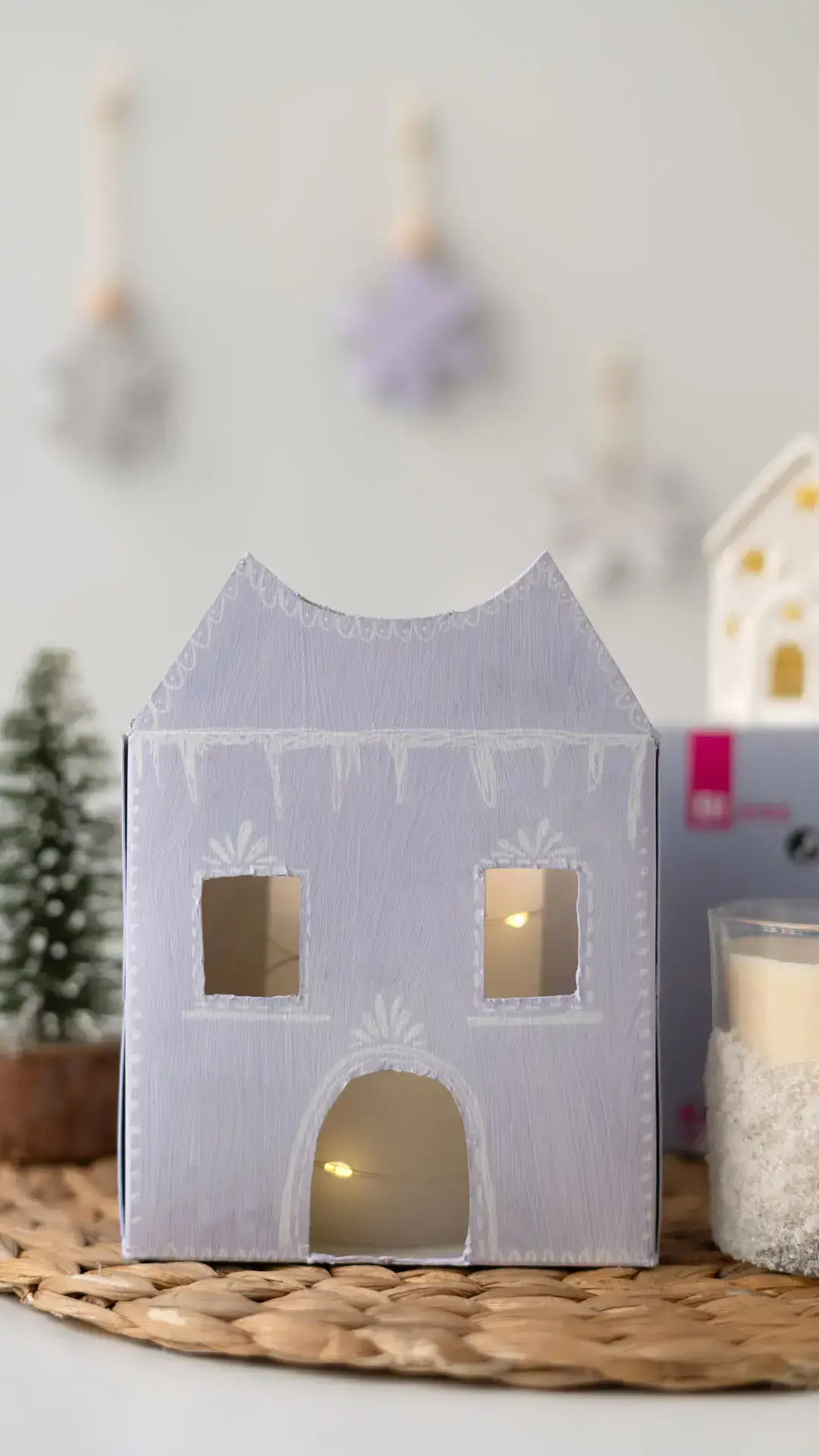 Windlicht Häuschen 