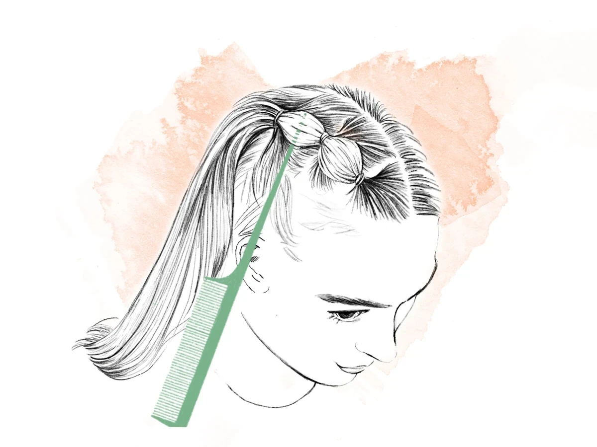  Lampionzöpfe Step 3 