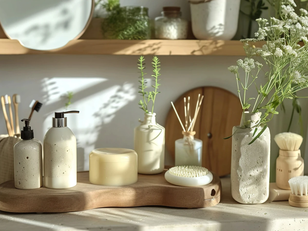  Naturkosmetik Verpackung Badezimmer 