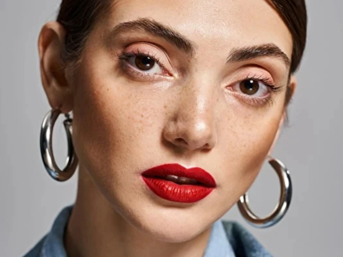  Make-up Trend rote Lippen 