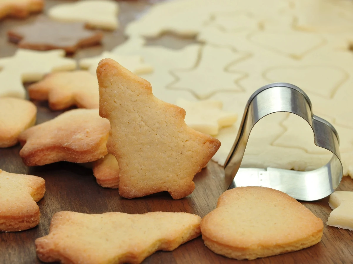  Mürbteig Kekse ausstechen 