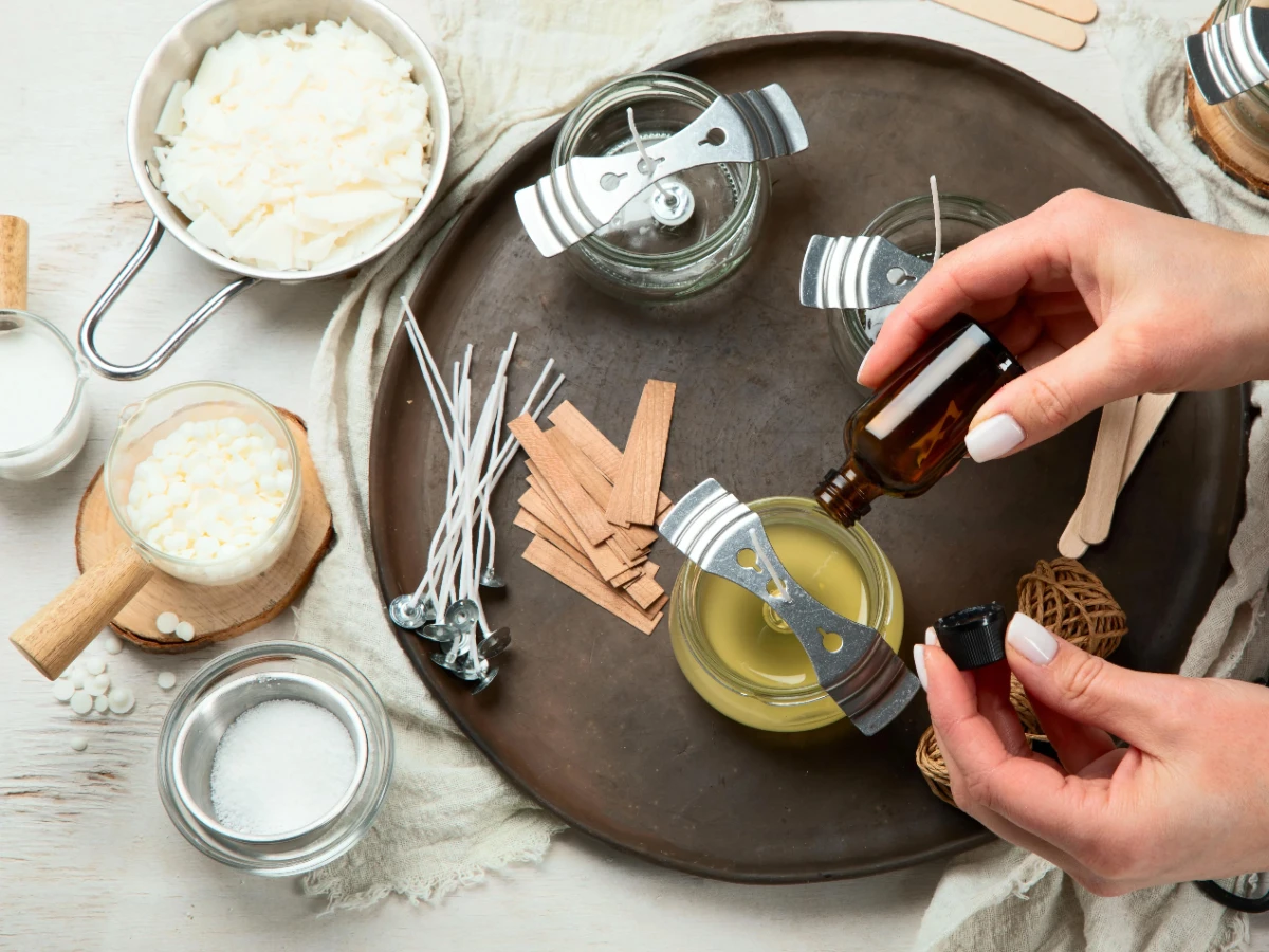  Duftkerzen selber machen 